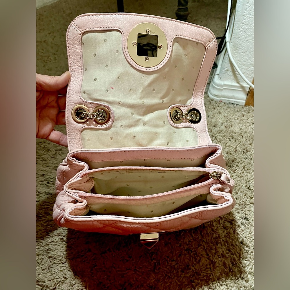 Kate Spade Blush Pink Quilted Purse - Picture 2 of 3